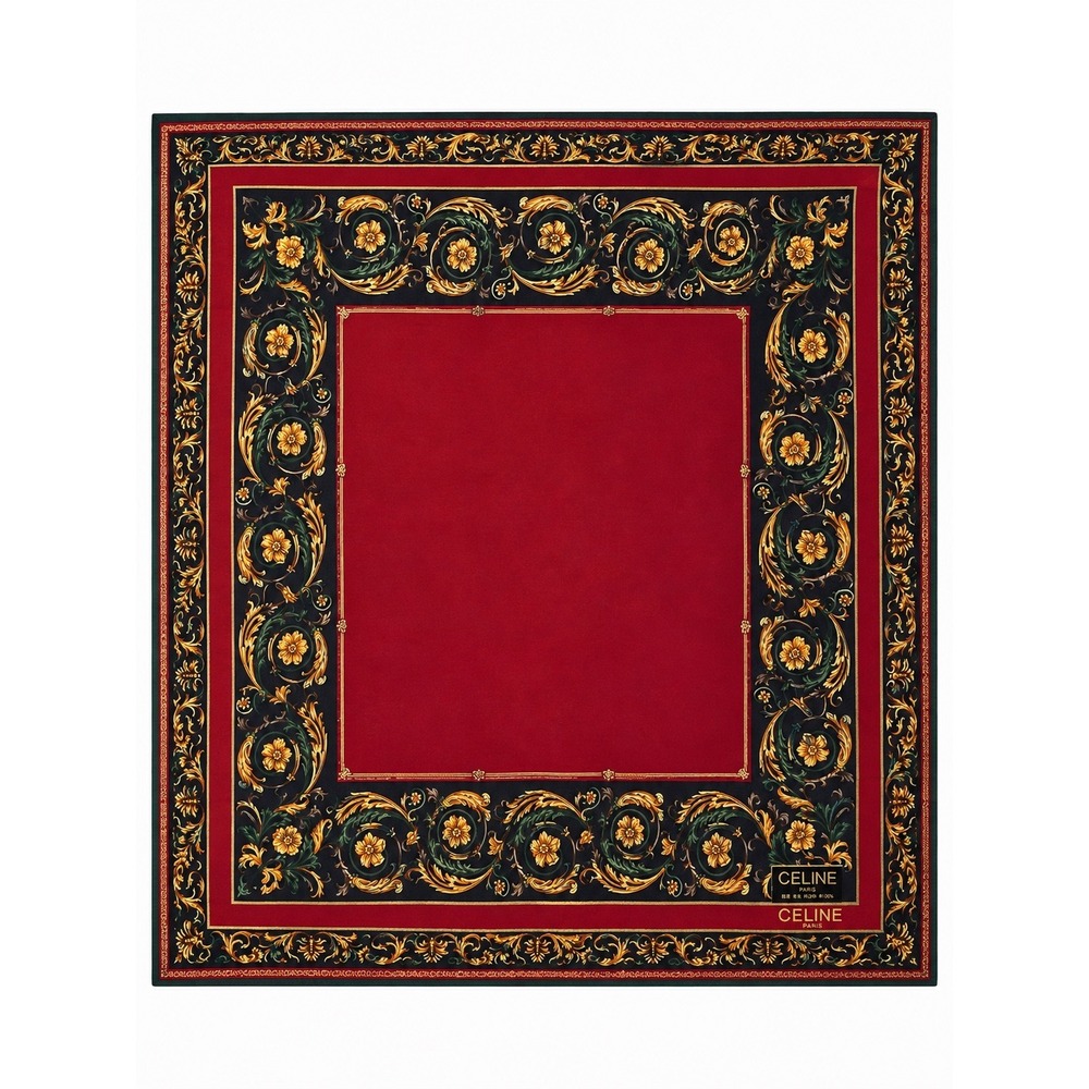 Rare Vintage Celine Paris Scarf / WITH BOX / Perfect for a Gift / Unique Pattern